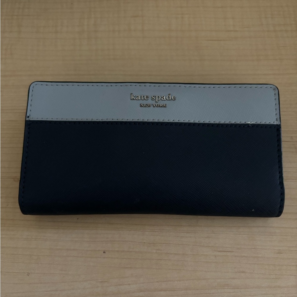 Kate Spade Blue and Navy Wallet